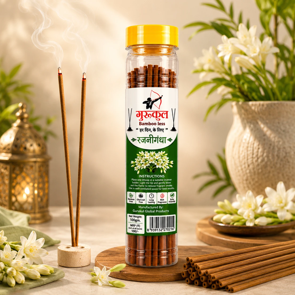 Rajnigandha Bambooless Dhoop